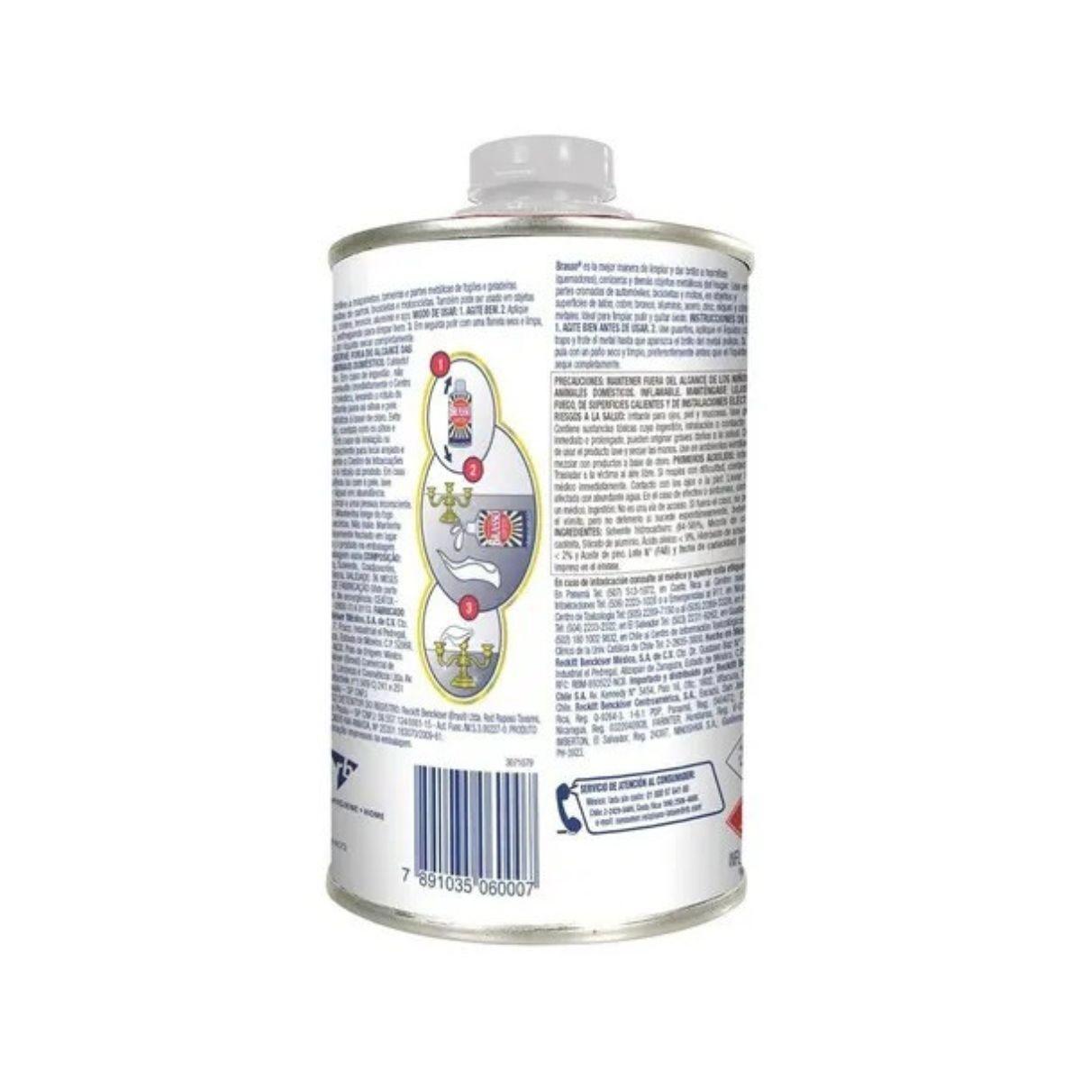 Brasso 200ml Limpieza Y Brillo Profesional Para Metales-1