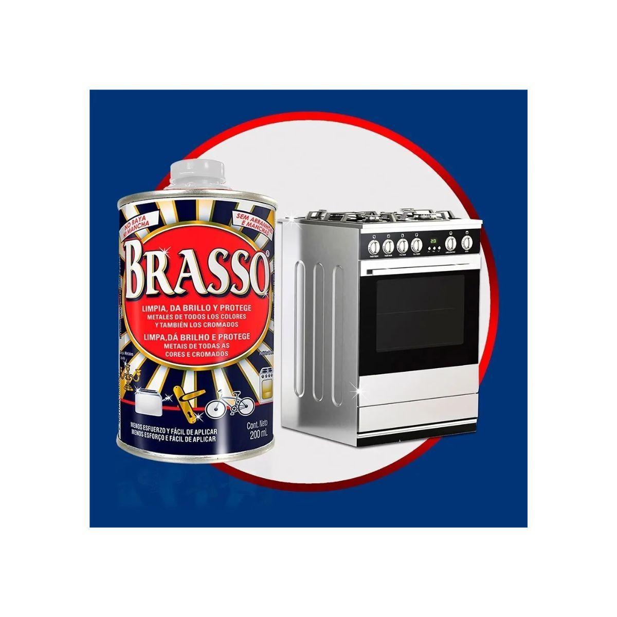Brasso 200ml Limpieza Y Brillo Profesional Para Metales-3