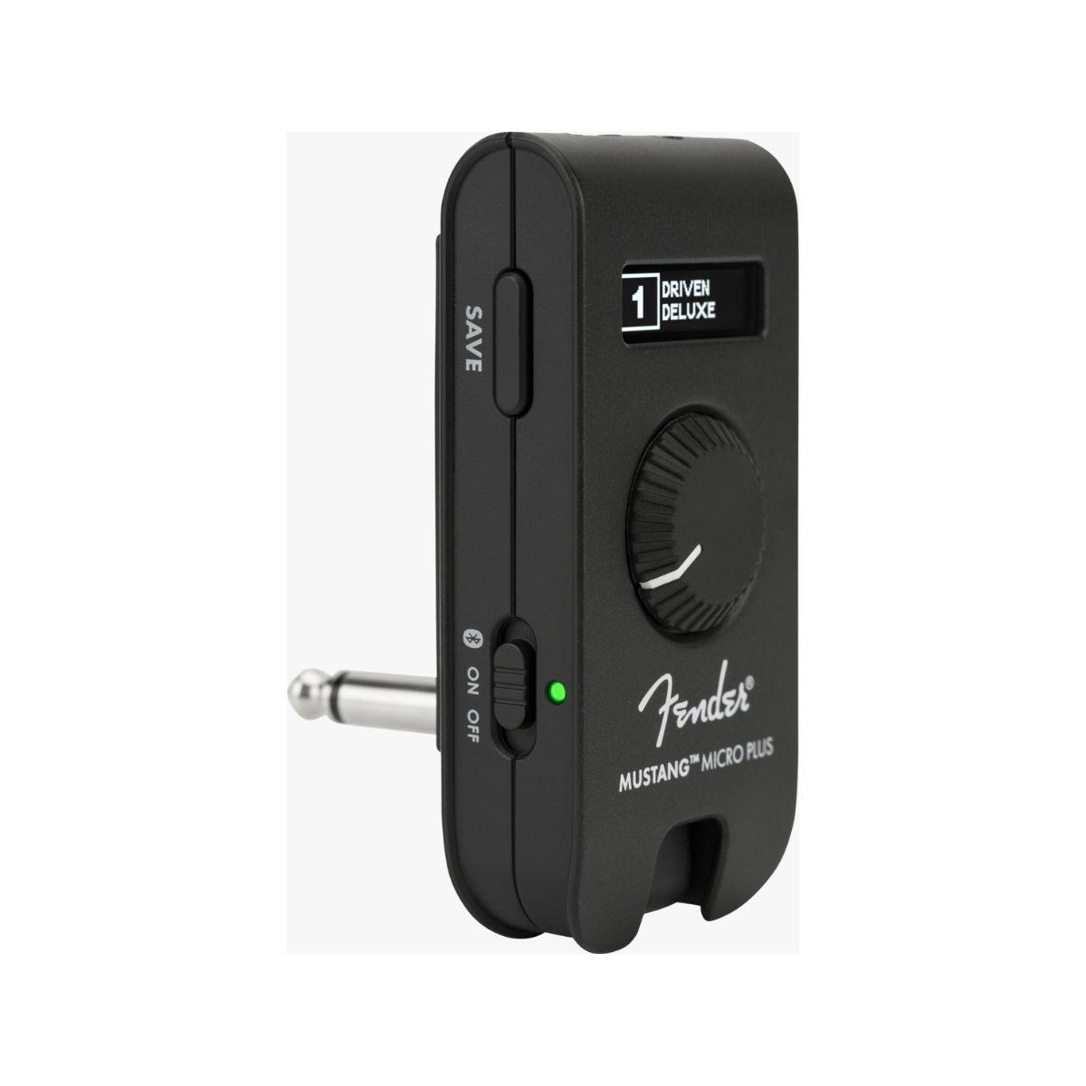 Amplificador portátil Mustang MicroPlus Fender Negro-2