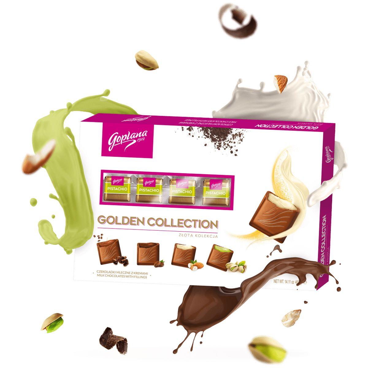 Chocolate Bombón Goplana 400g variedades rellenos-2