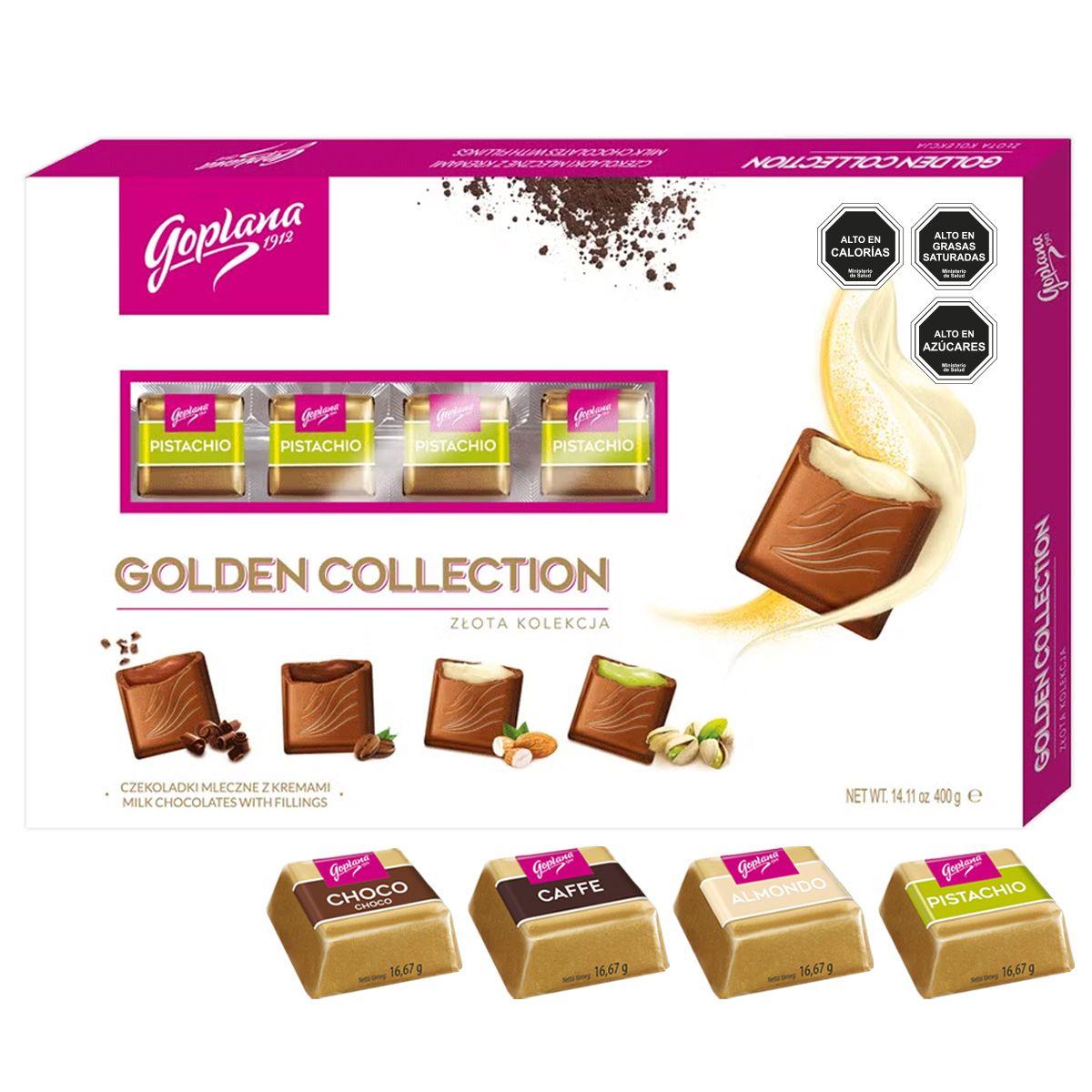 Chocolate Bombón Goplana 400g variedades rellenos-3