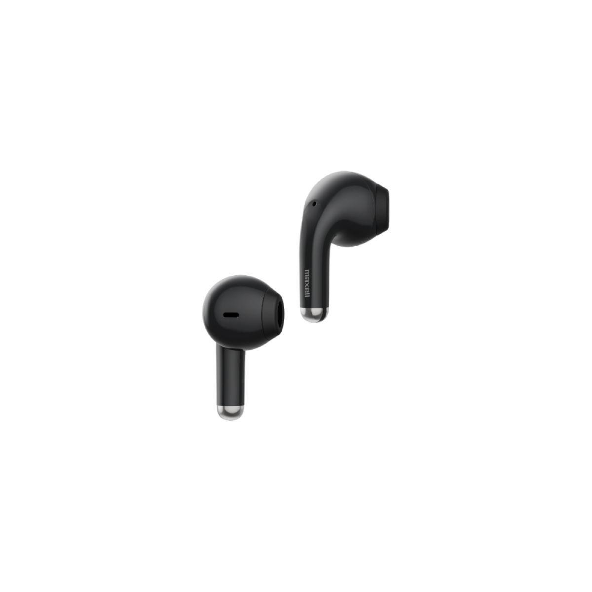 Audífonos Bluetooth Maxell ELIO 12Hrs Negro Y Gris-1