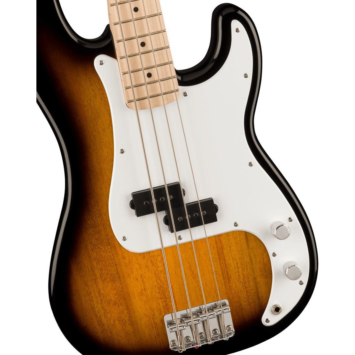 Bajo Eléctrico Sonic Precision Bass Squier Sunburst Madera-1