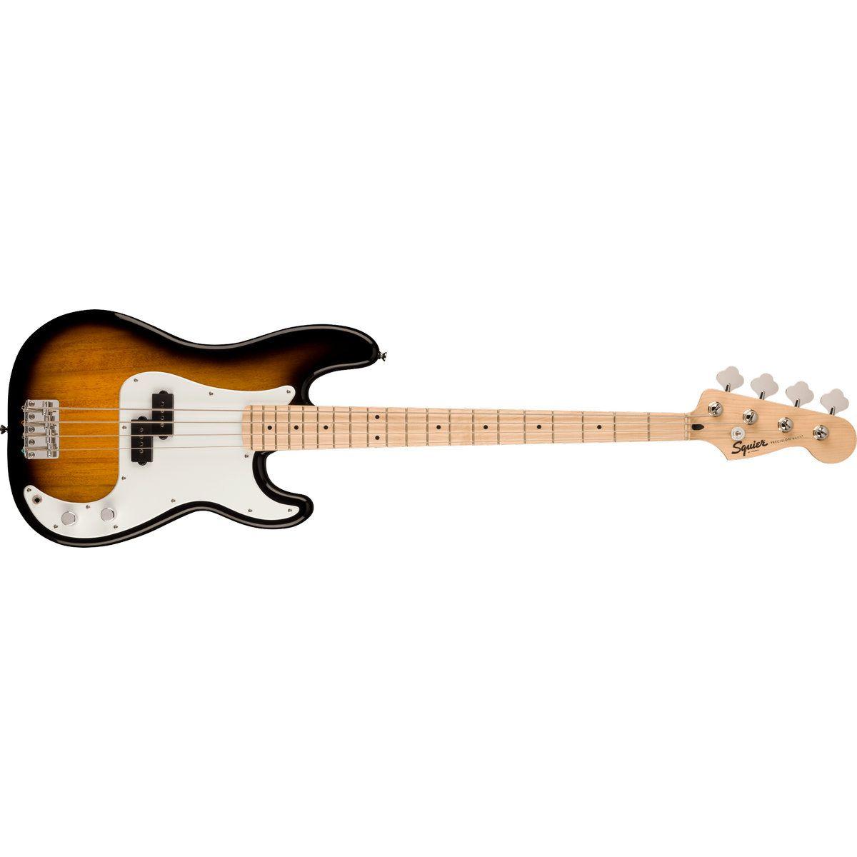 Bajo Eléctrico Sonic Precision Bass Squier Sunburst Madera-2