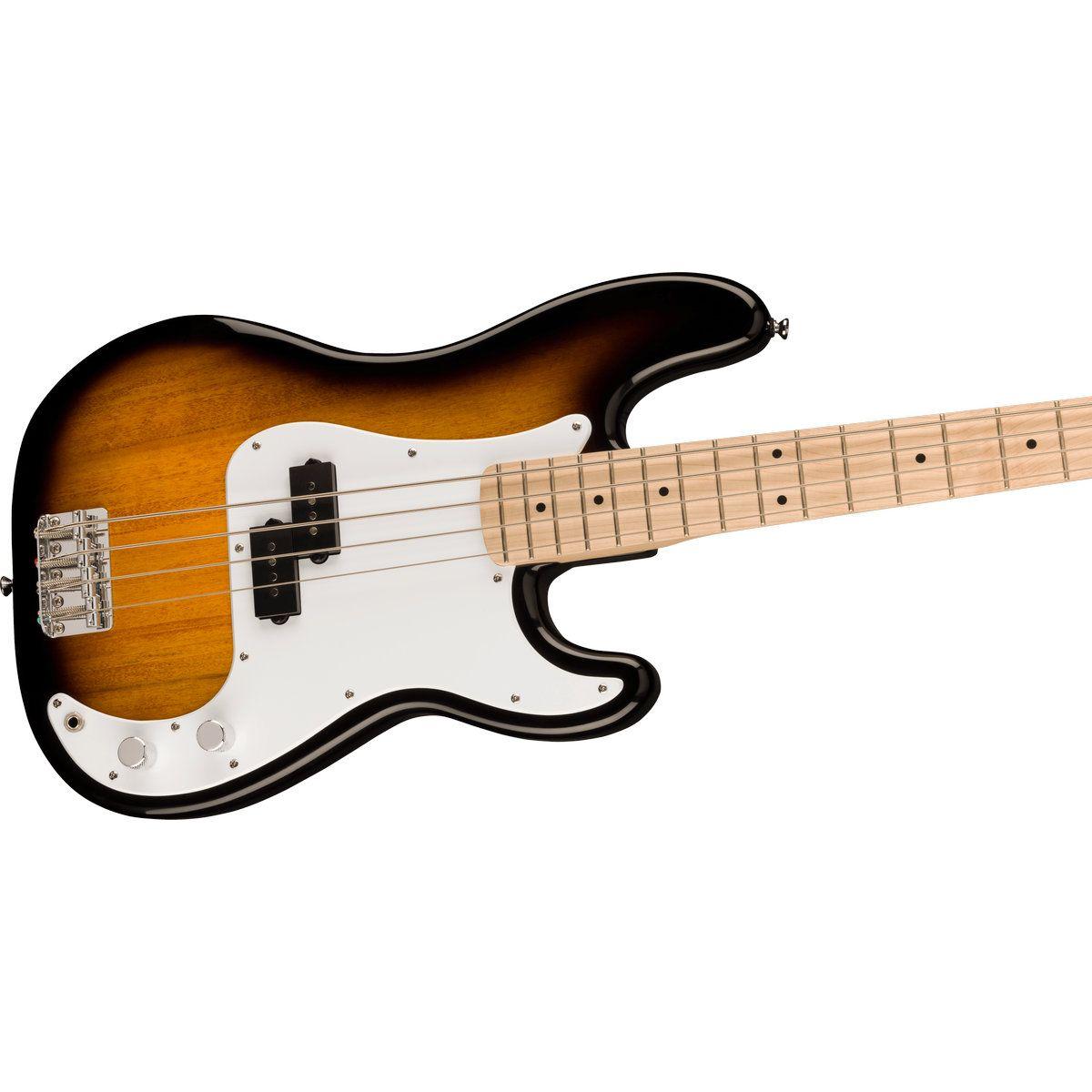 Bajo Eléctrico Sonic Precision Bass Squier Sunburst Madera-6