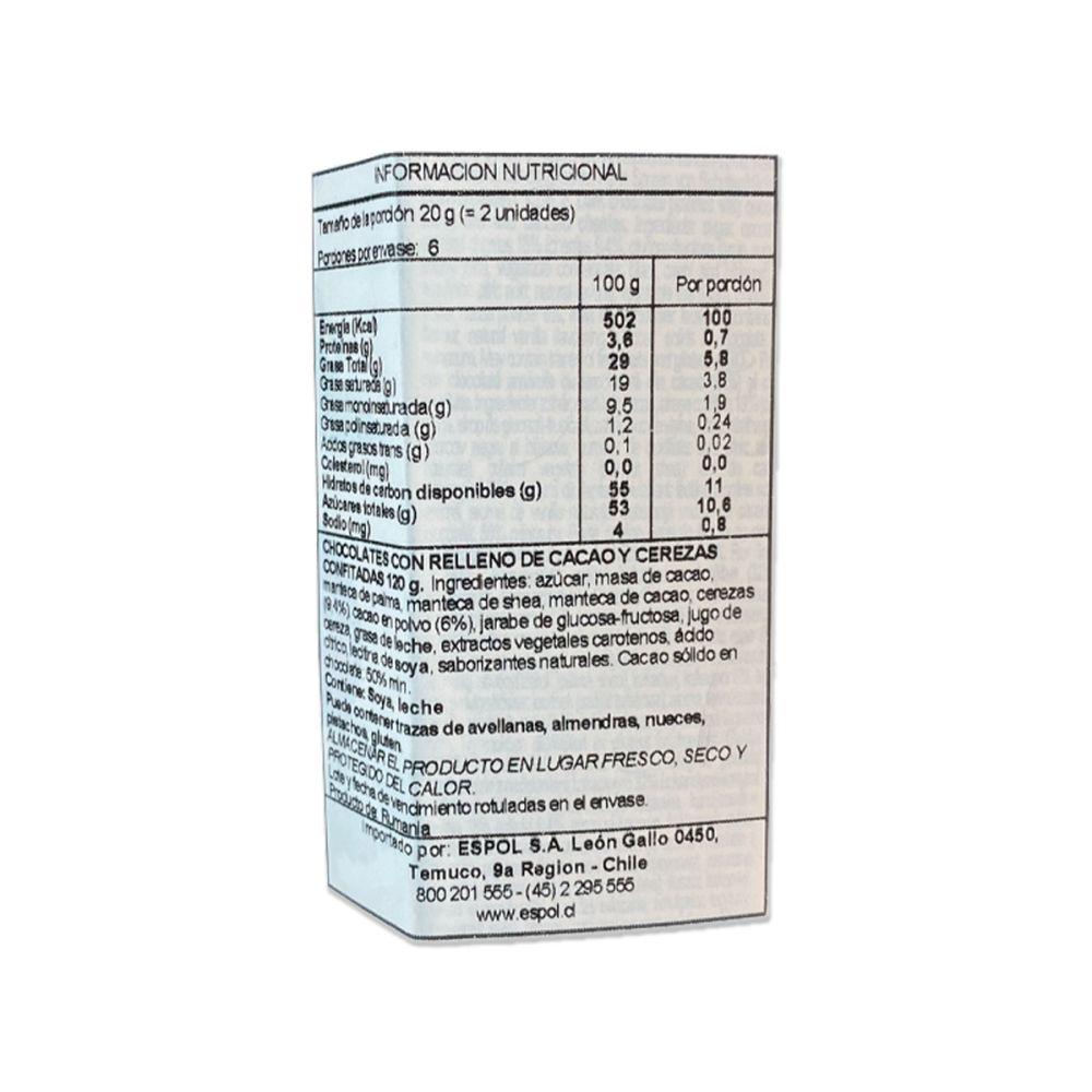 Pack 6 Chocolates Bombón Heidi bouquette Flower surtido120g-3
