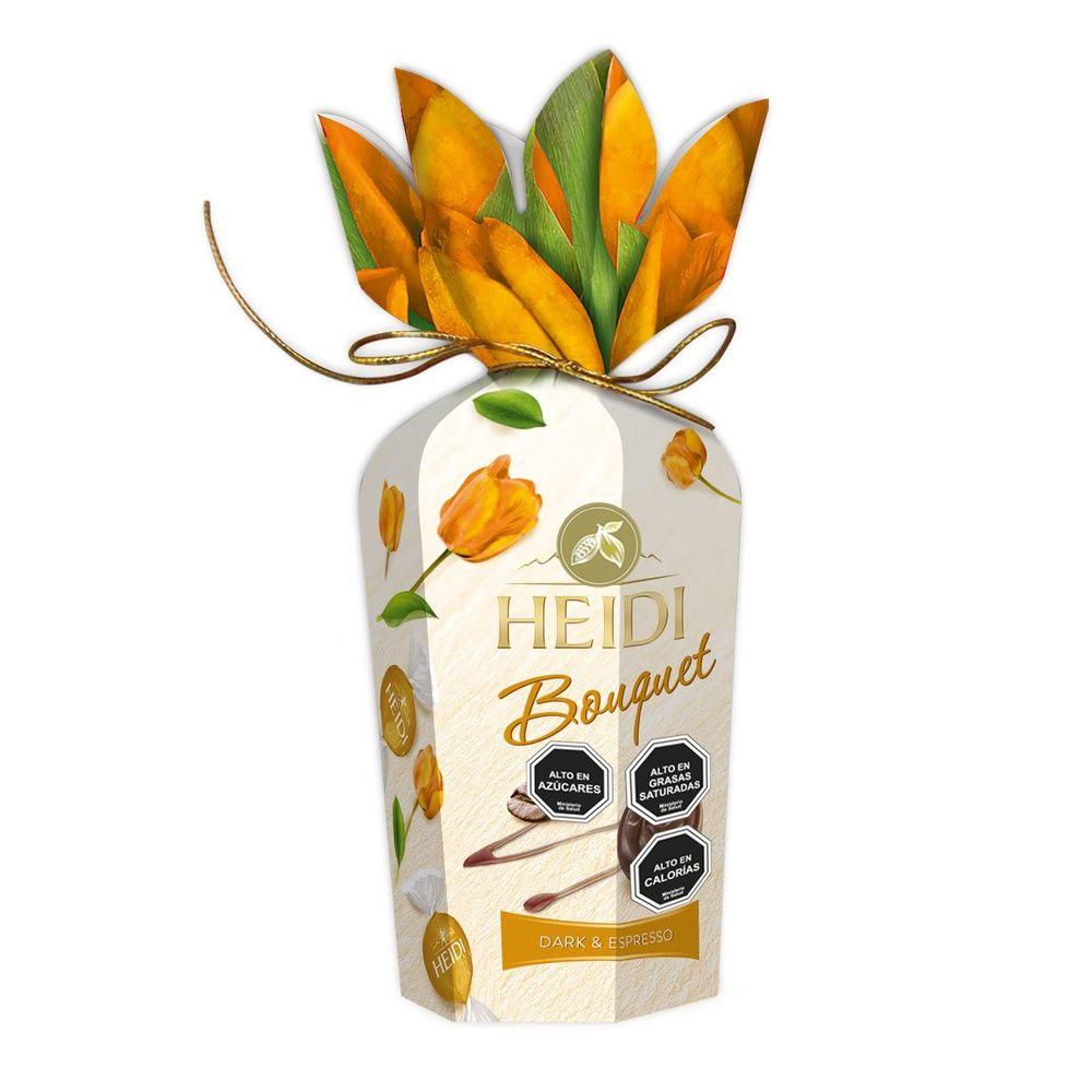 Pack 6 Chocolates Bombón Heidi bouquette Flower surtido120g-4