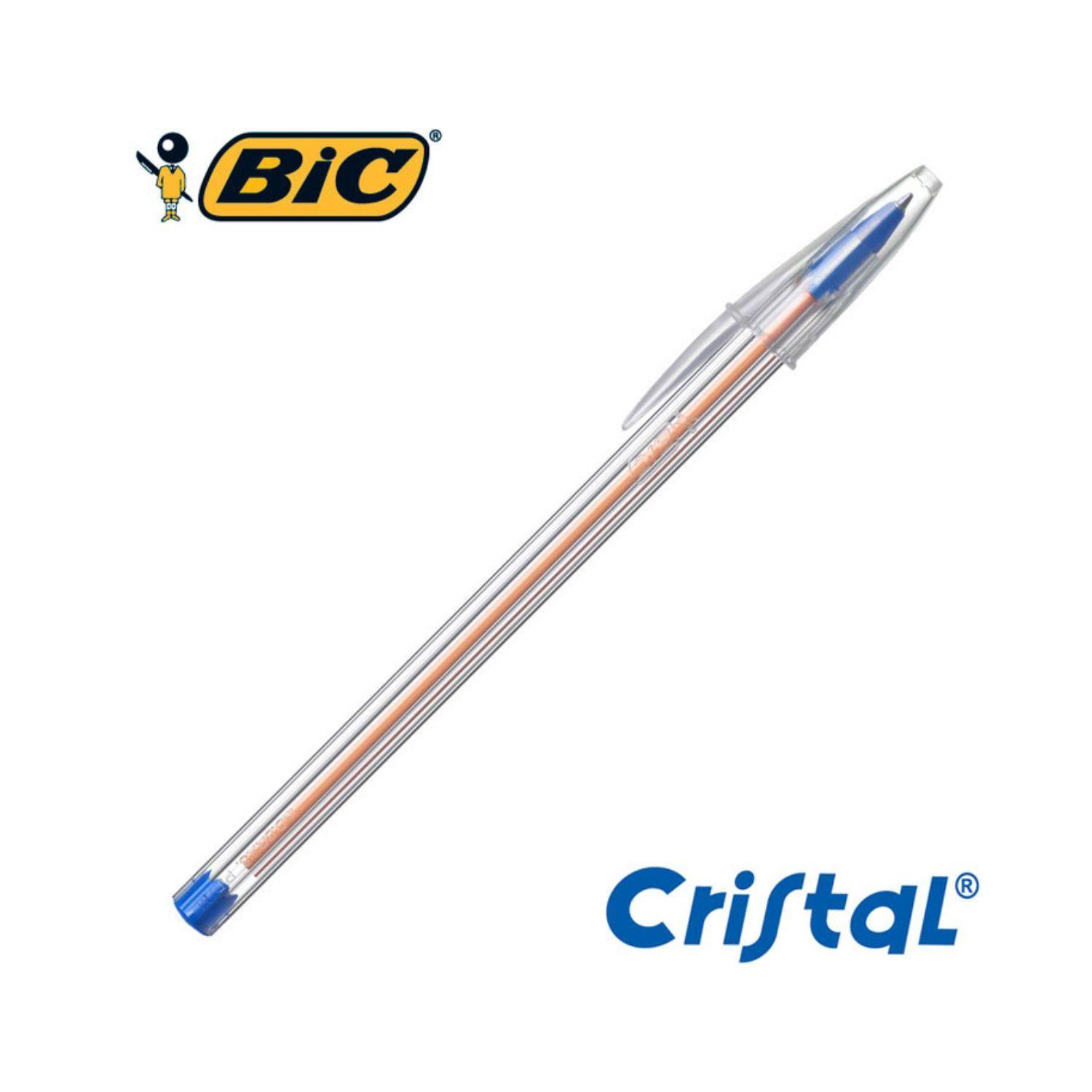 Lápiz Pasta Azul BIC Punta Fina Caja 50 unidades-3