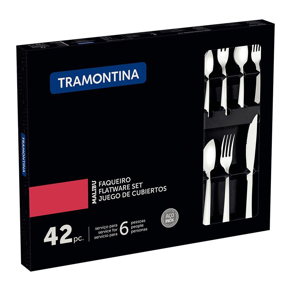 Juego De Cubiertos Tramontina Malibu 42 piezas-3