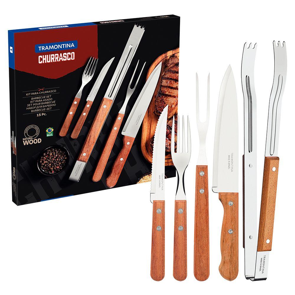 Juego Para asado Tramontina Dynamic Set 15 piezas-0