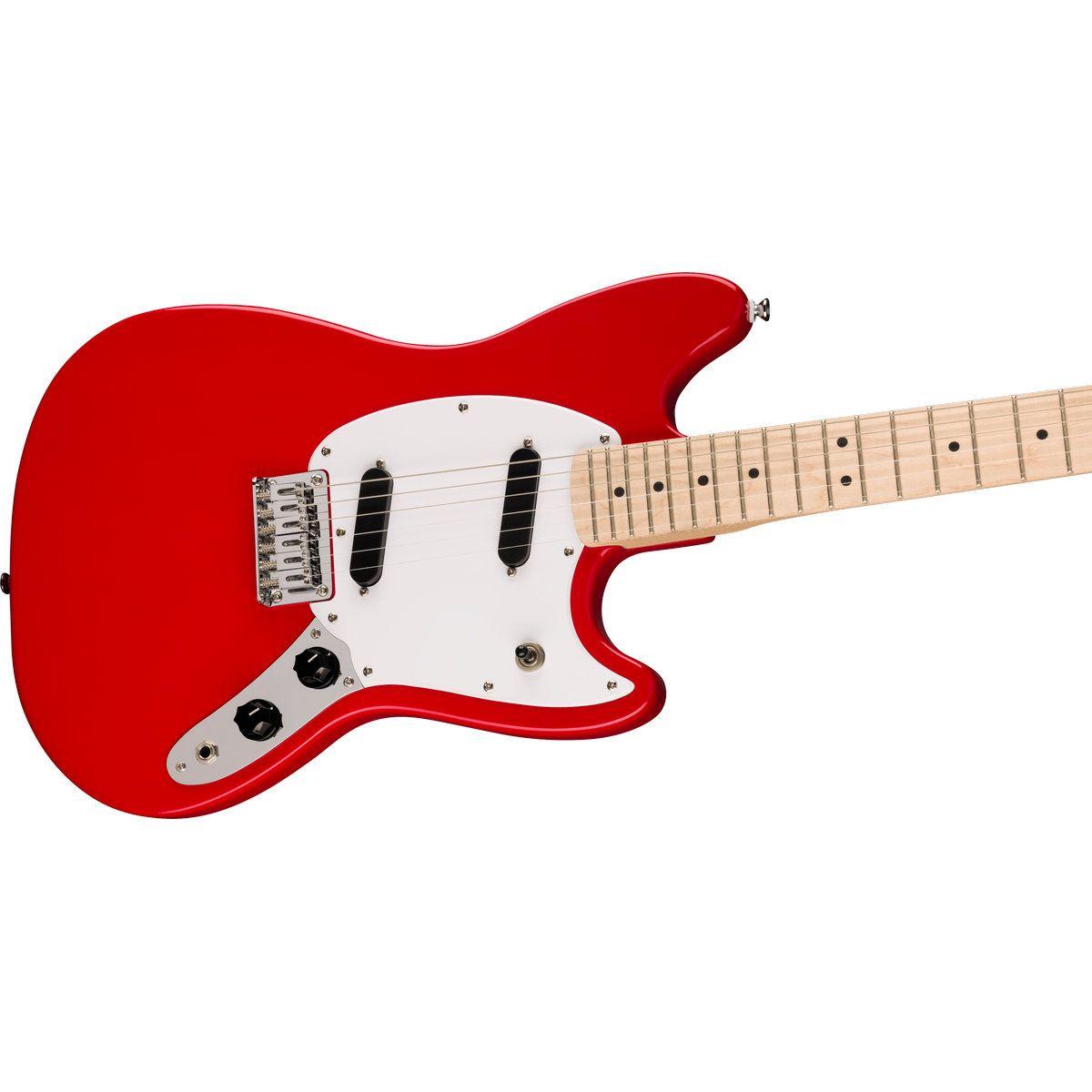 Guitarra Eléctrica Sonic Mustang Squier Torino Red-6