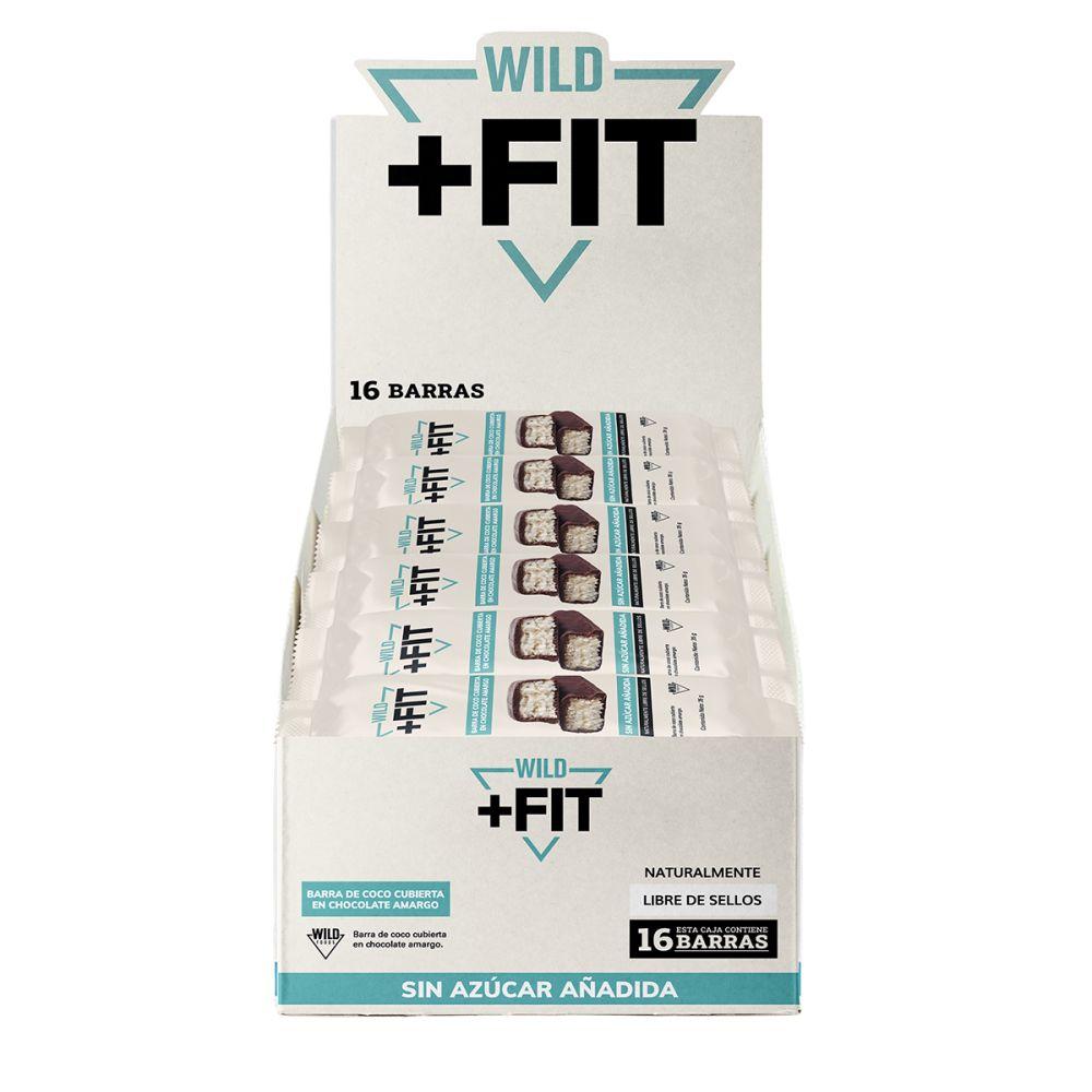 Barritas Wild Fit Snack Saludable Coco 35gr x 16ud-0
