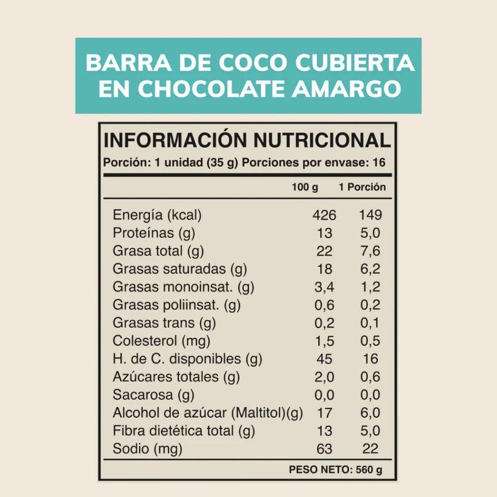 Barritas Wild Fit Snack Saludable Coco 35gr x 16ud-4