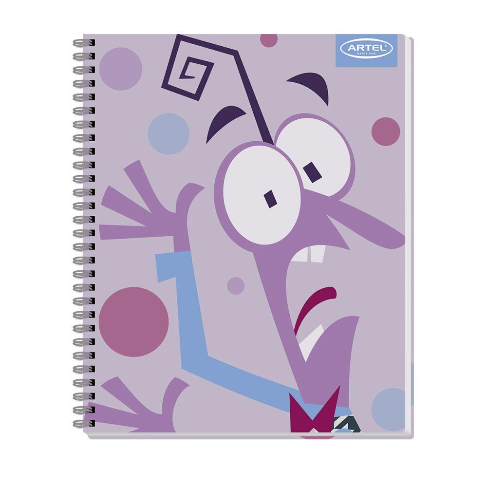 Artel Cuaderno Universitario Intensamente 100 Hj 7mm x10ud-2