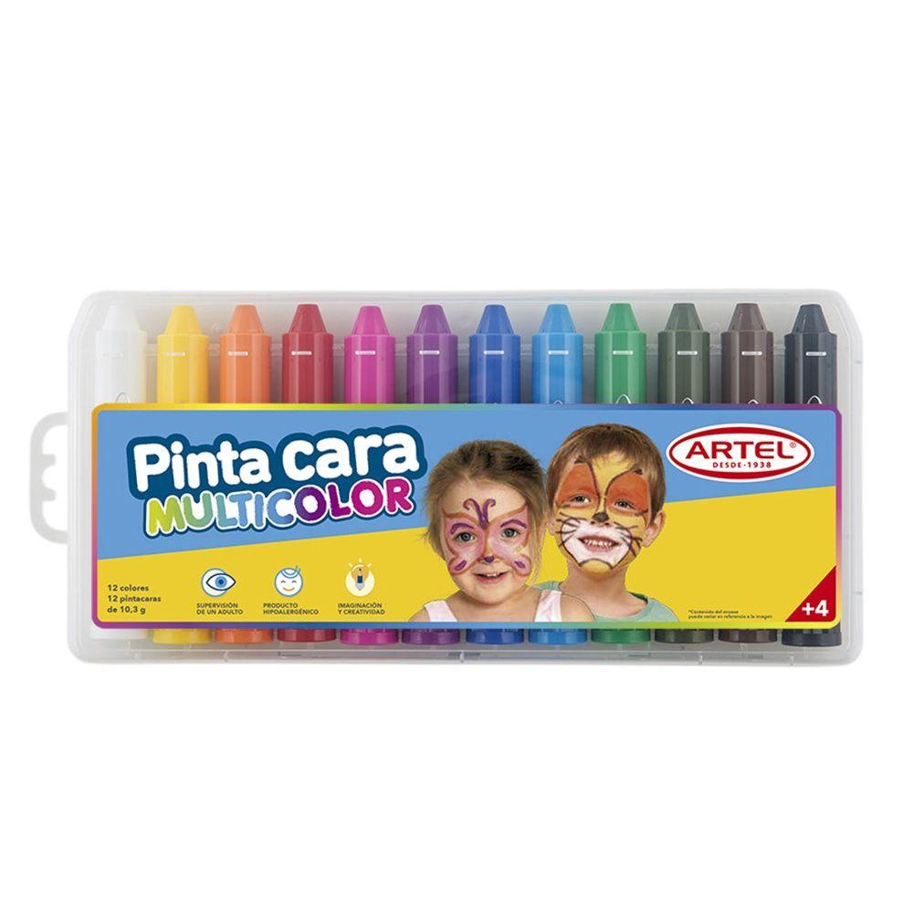 Lápiz Pinta Cara Artel 12 Colores-0