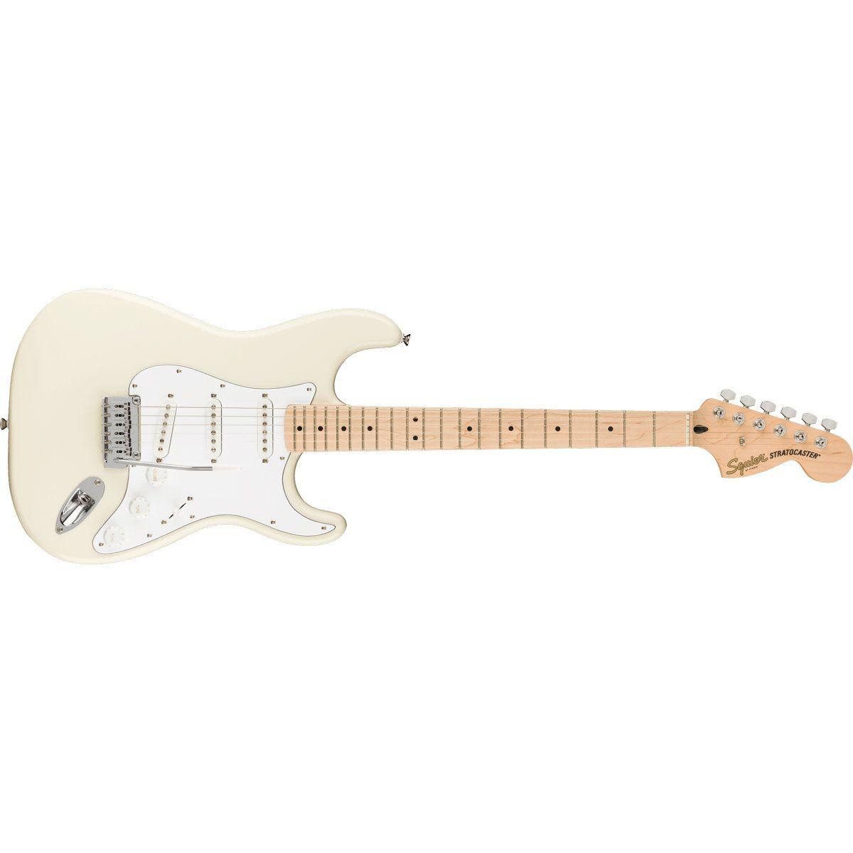 Guitarra Eléctrica Stratocaster Affinity Squier White-2