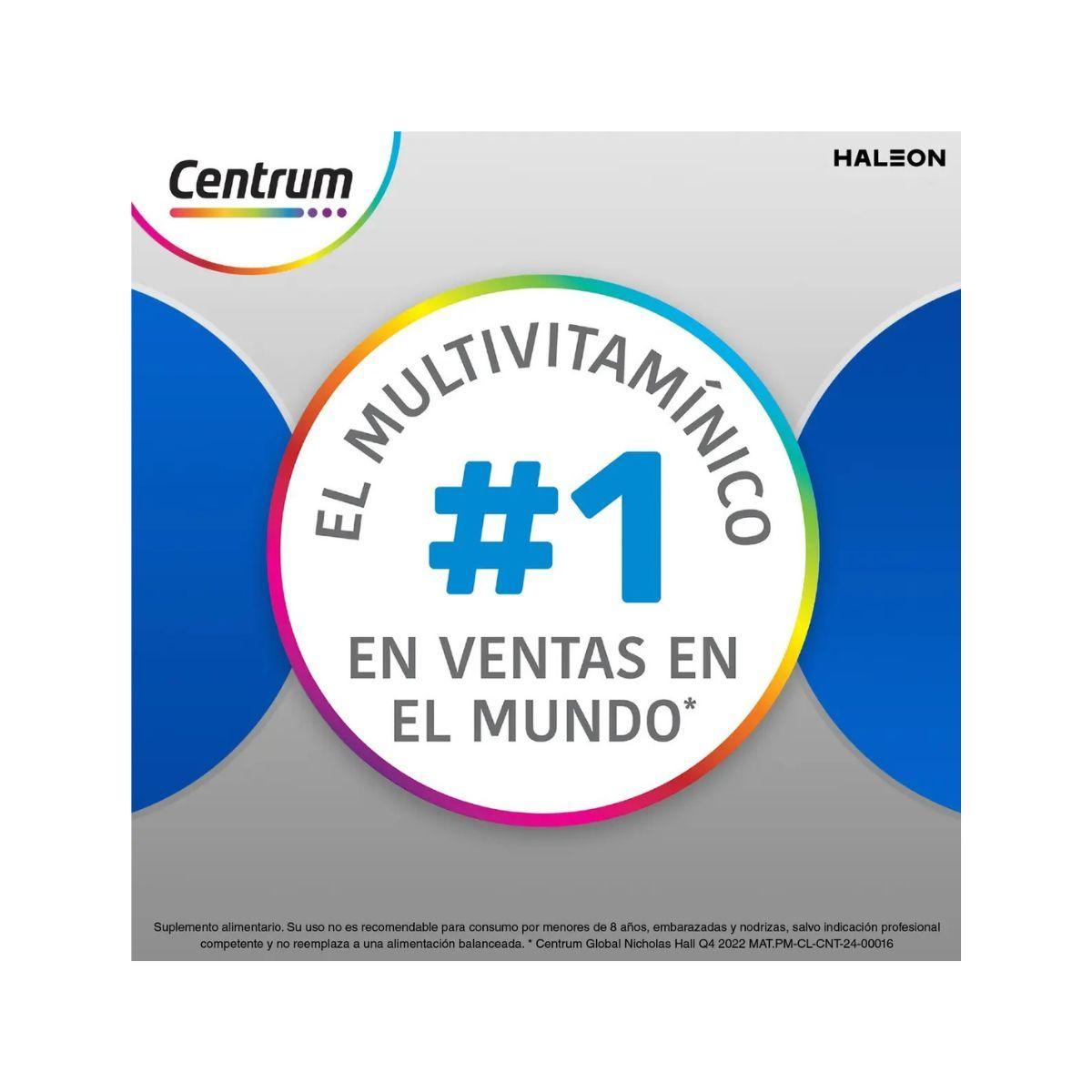 Multivitamínico Centrum Silver Hombre 60 Tabletas-3