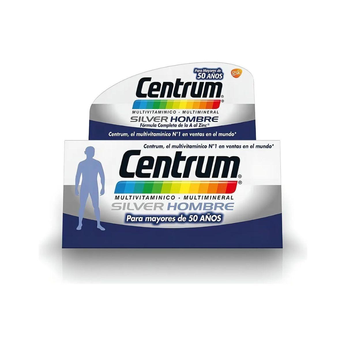 Multivitamínico Centrum Silver Hombre 60 Tabletas-4