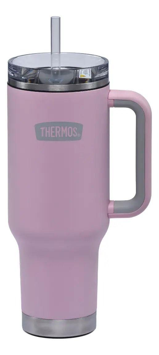 Mug de Viaje Thermos Icon 1,2L Acero Inoxidable – Color Pink-0