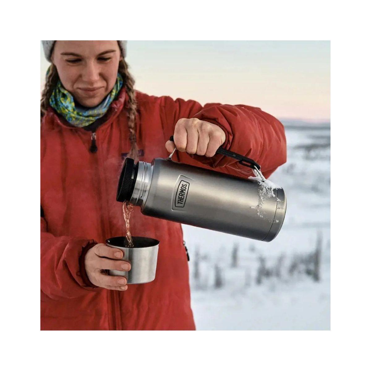 Thermos Termo Líquido Icon 1,2L Acero Inoxidable Mate-4