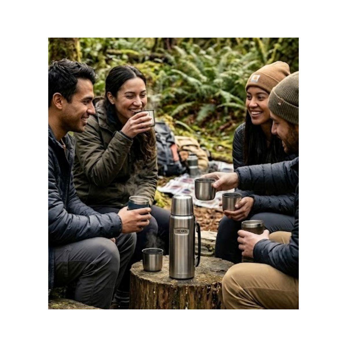 Thermos Termo Líquido Icon 1,2L Acero Inoxidable Mate-5
