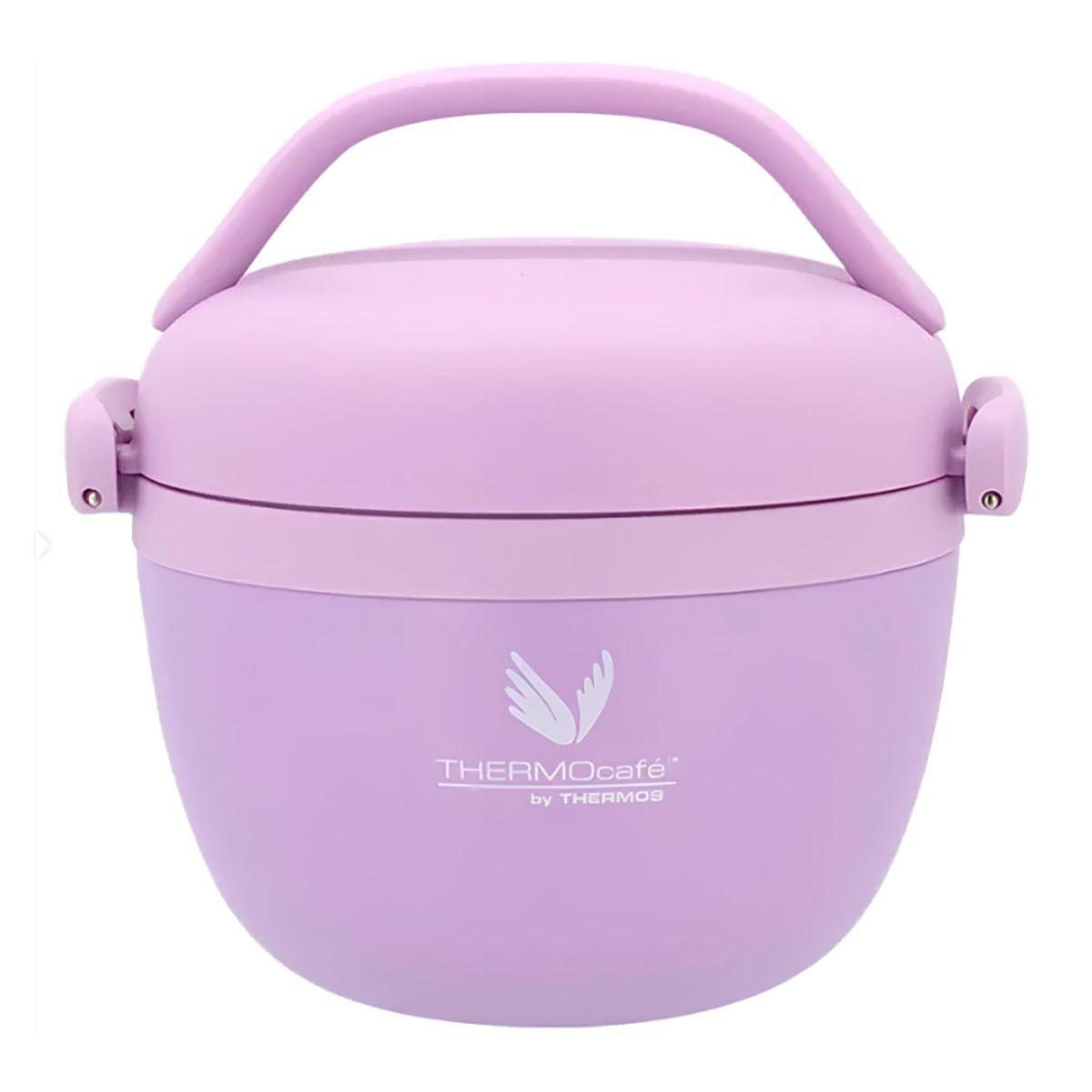 Termo De Comida Acero Inoxidable Domo Morado 600 ml Thermos-0