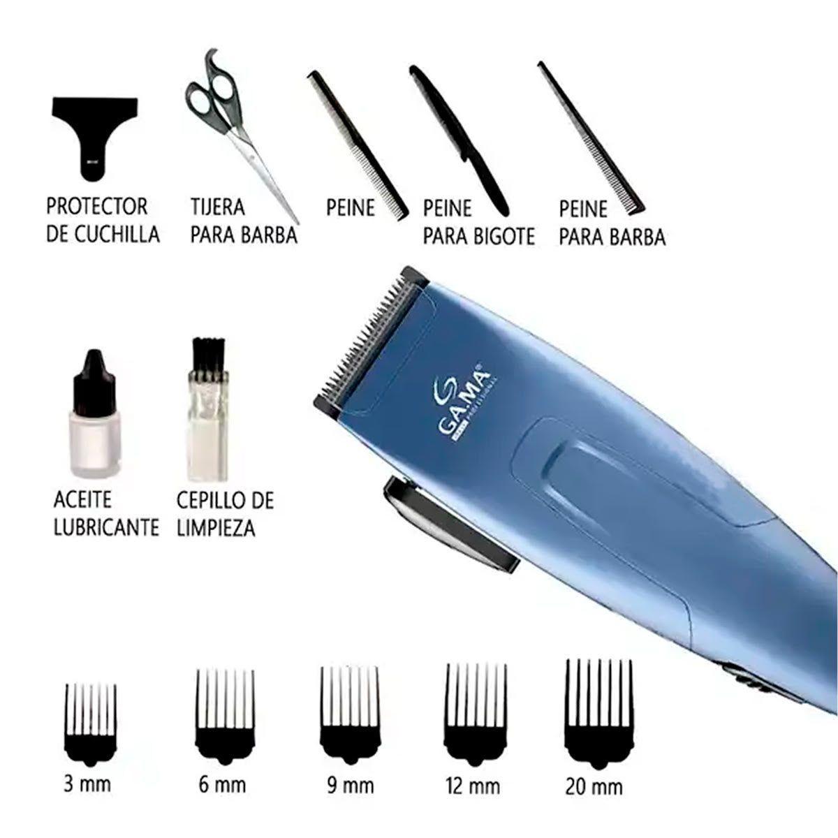 Cortadora de pelo profesional Gama GM562 13 piezas-5