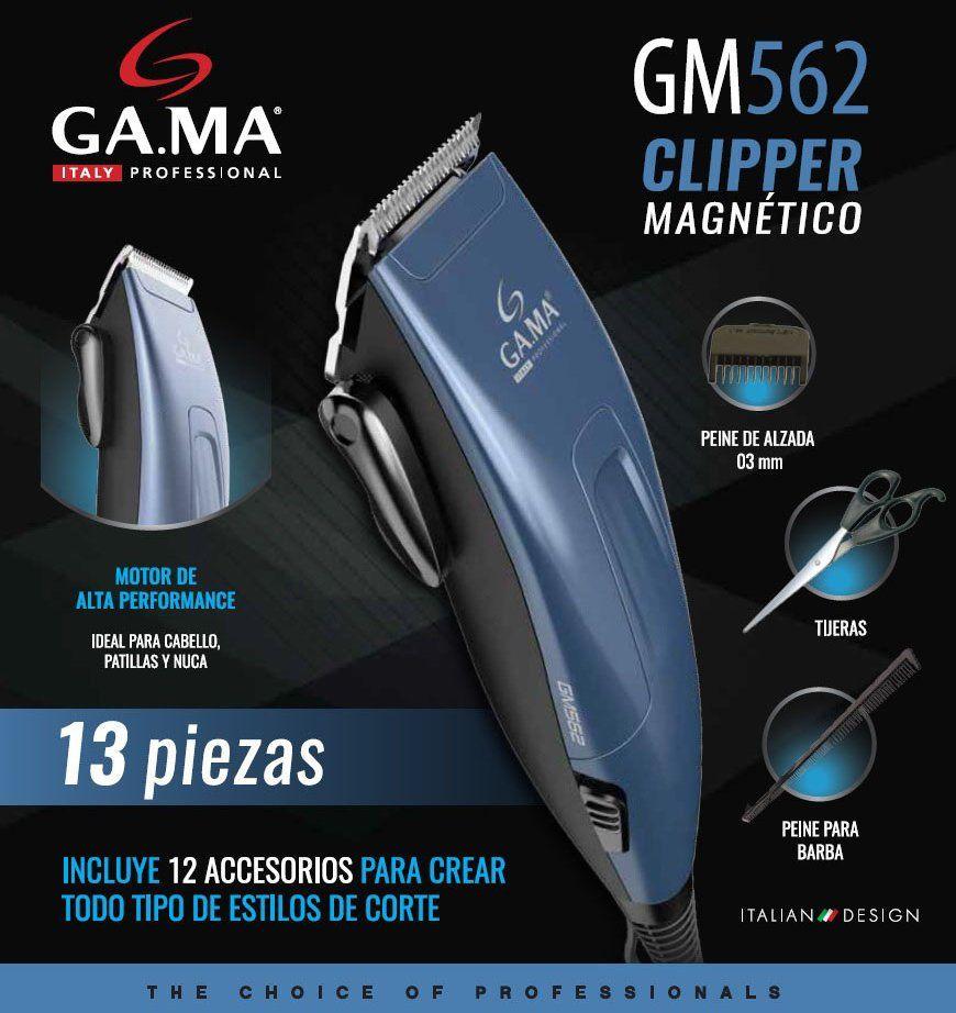 Cortadora de pelo profesional Gama GM562 13 piezas-6