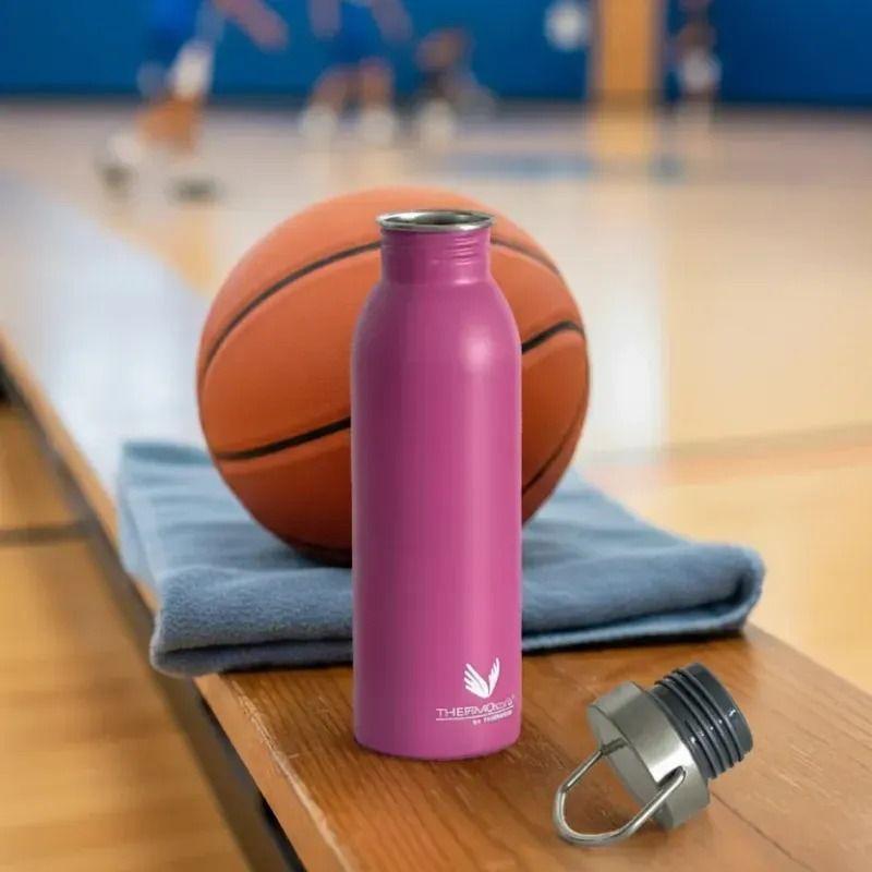 Botella Thermos para Líquido Acero Inoxidable 700ml Pink-3