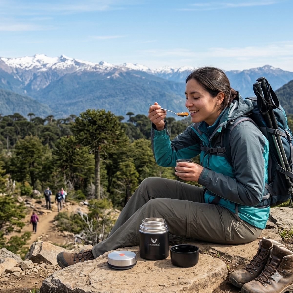 Termo Thermos Comida Thermocafé 500 ML Negro-2