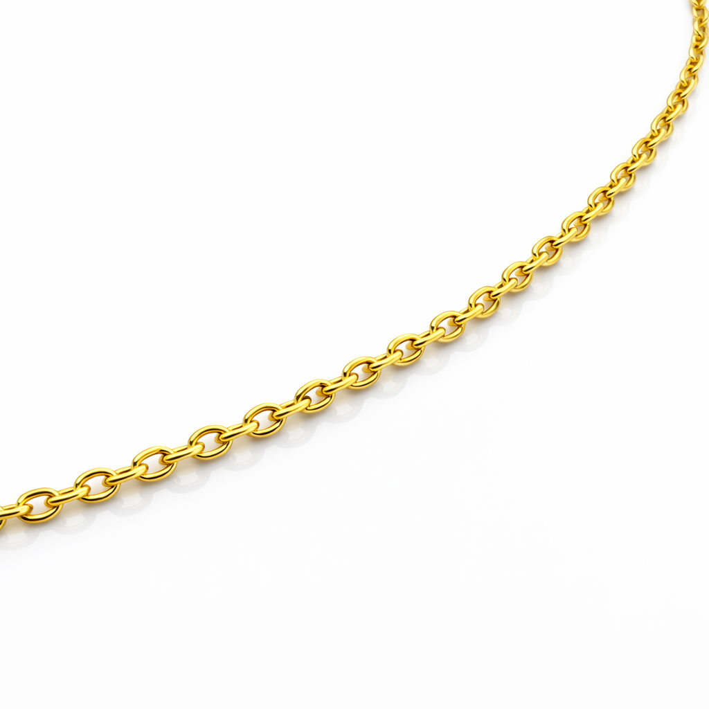 Pulsera Alfiler de Gancho y Colgantes en forma de Gotas Oro Amarillo 18k-2