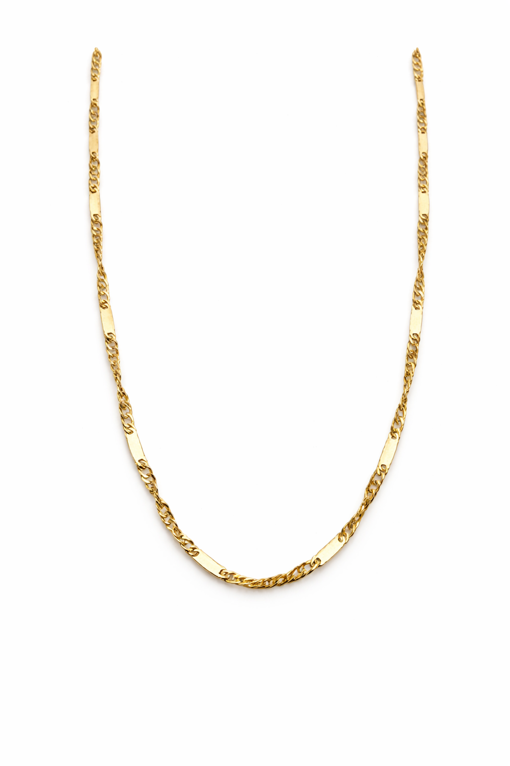 Collar Reflejos Oro Amarillo 18K-0