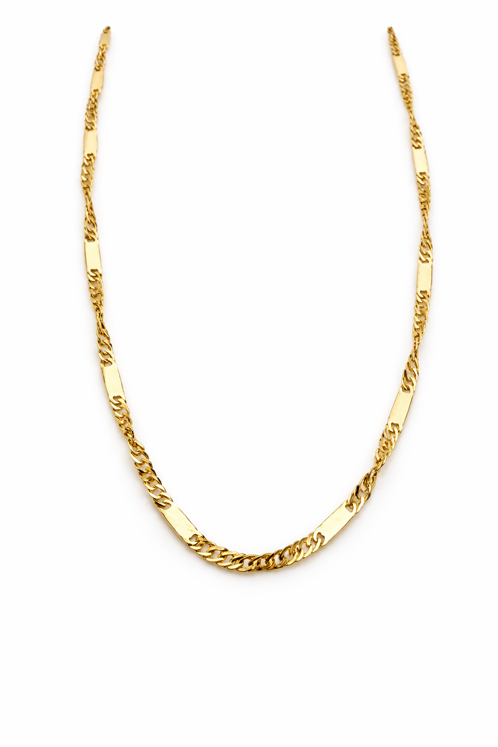 Collar Reflejos Oro Amarillo 18K-1