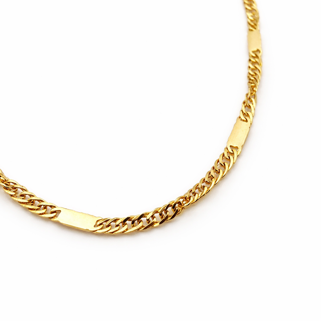 Collar Reflejos Oro Amarillo 18K-3