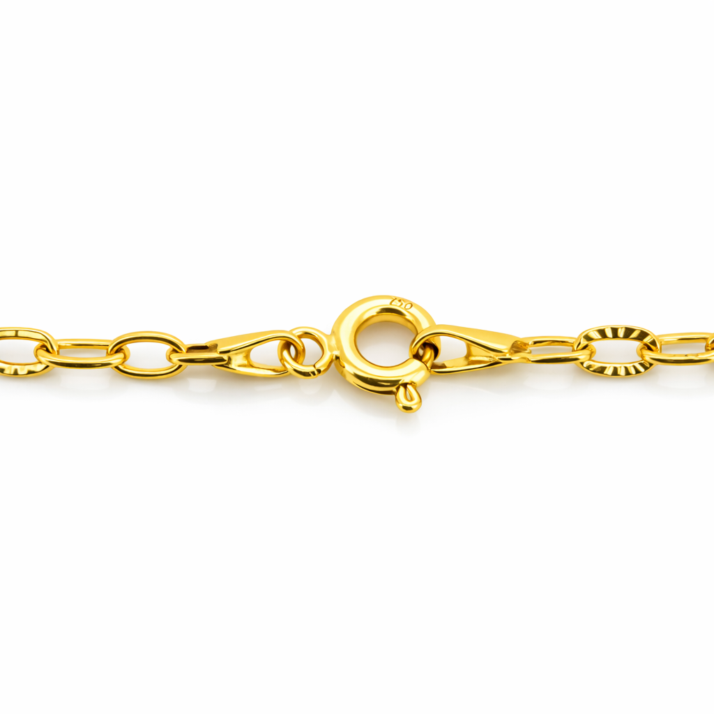 Cadena Reflejos Oro Amarillo 18K-2