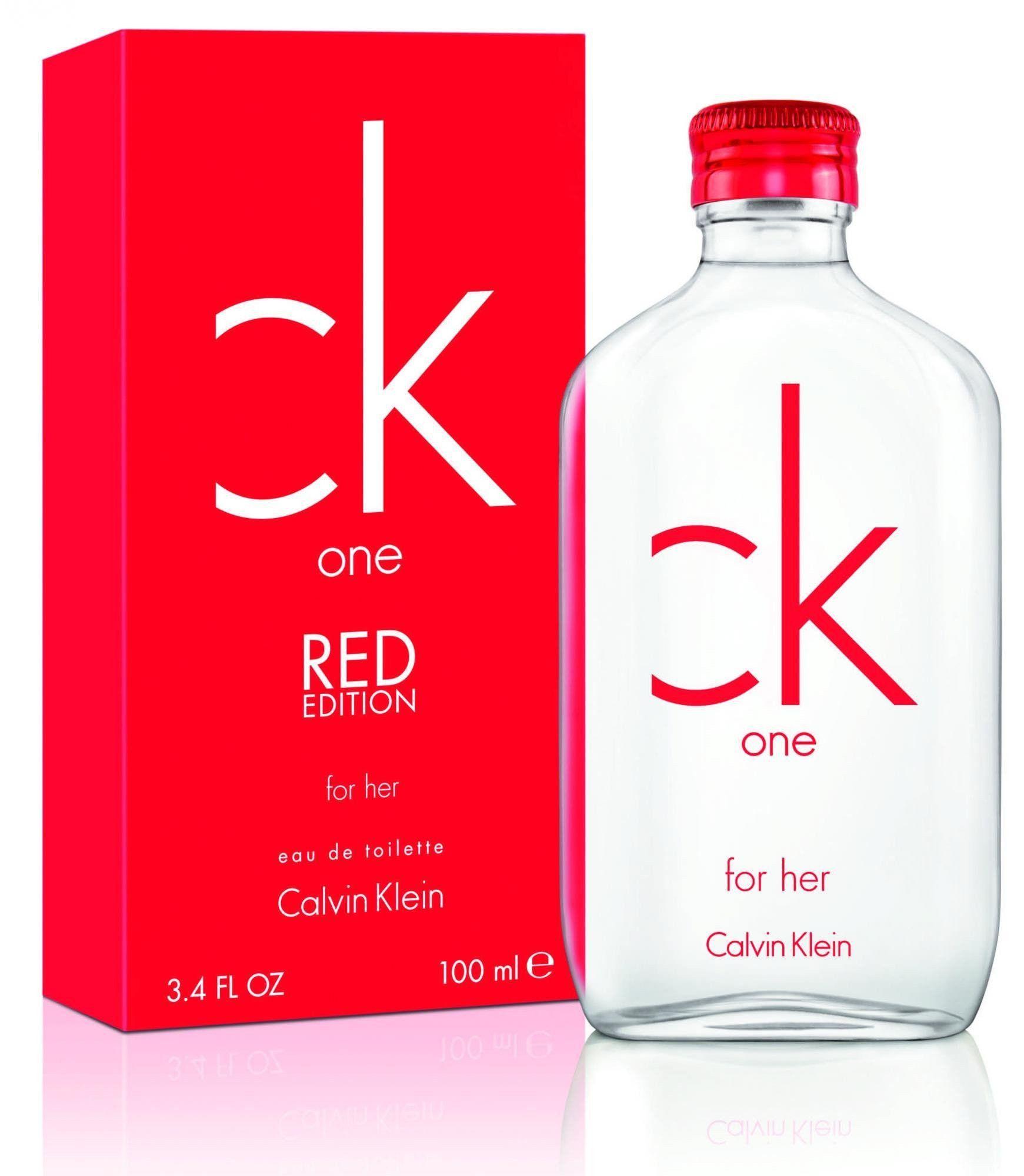 CALVIN KLEIN CK ONE RED 100ML SPR EDT DAMA-1