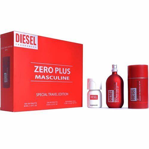 DIESEL ZERO PLUS 75ML VARON SET-2