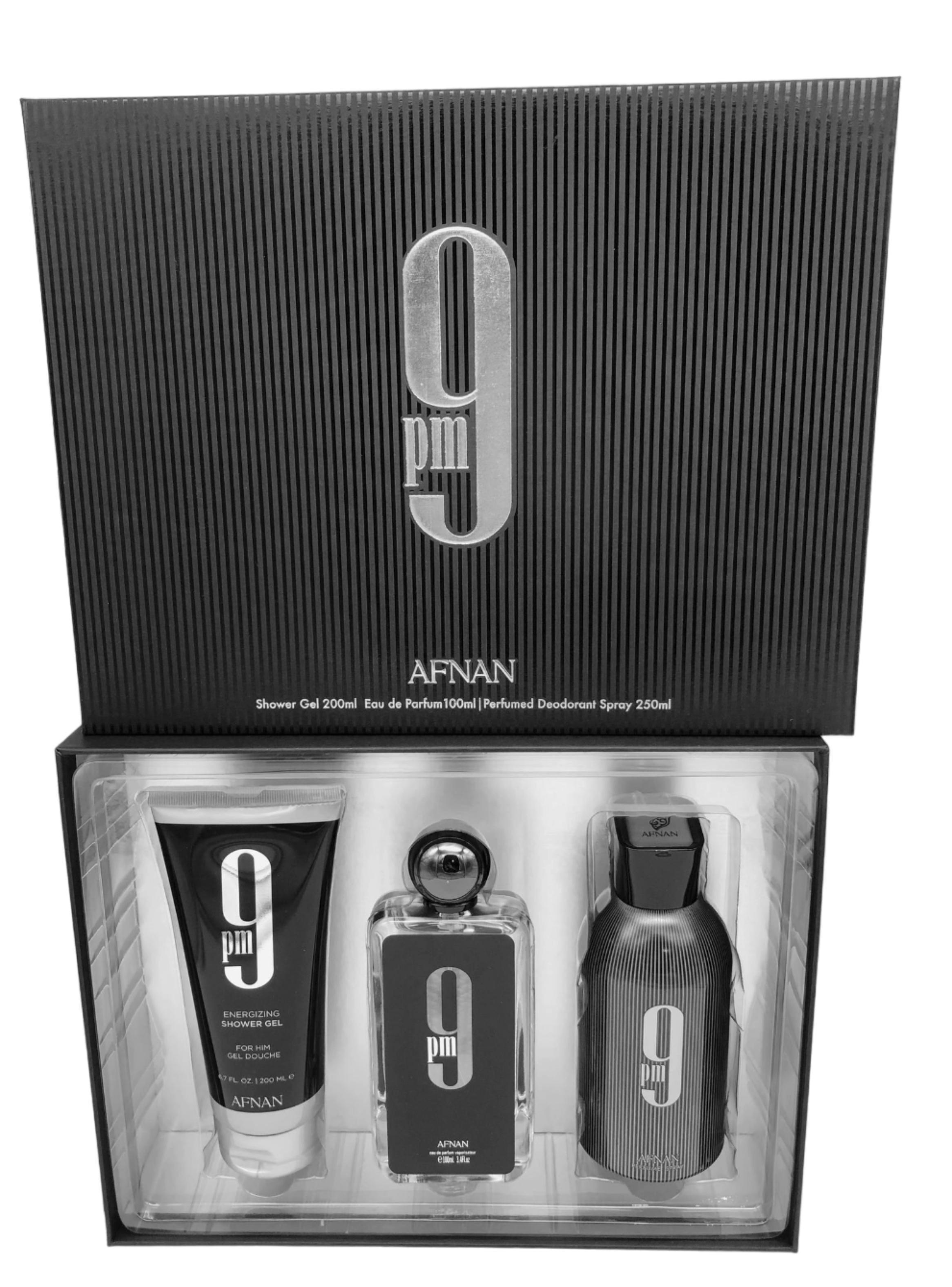 AFNAN 9PM FOR MEN EDP 100ML+SG 200ML+DEO 250ML-1