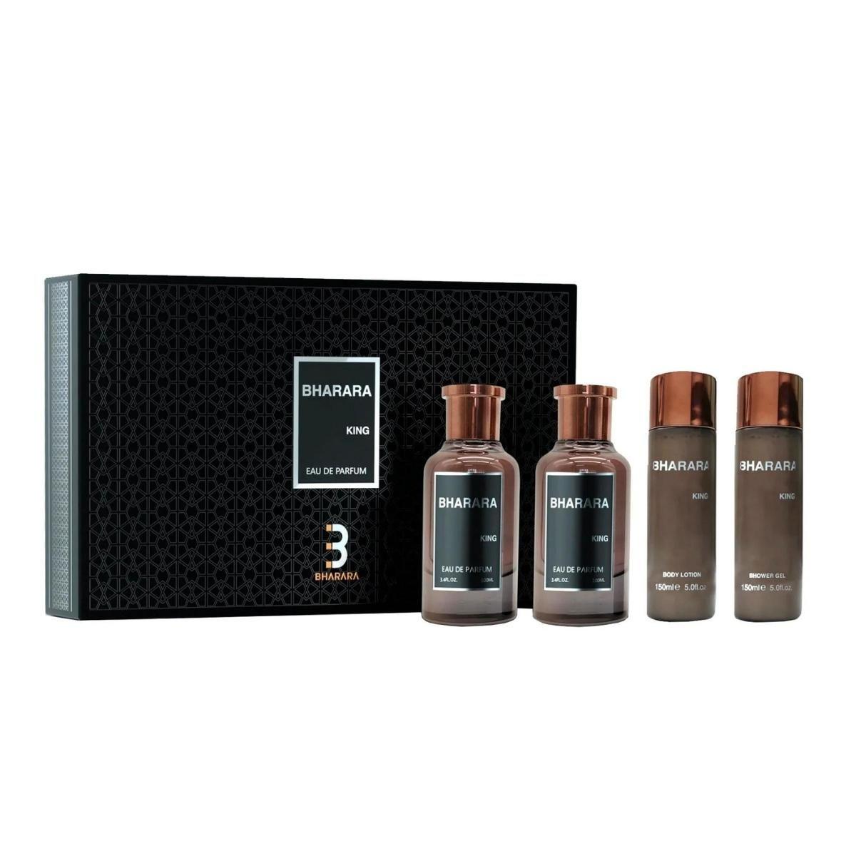 BHARARA KING EDP 100ML+BL 150ML+ASH 100ML+SG 150ML-0