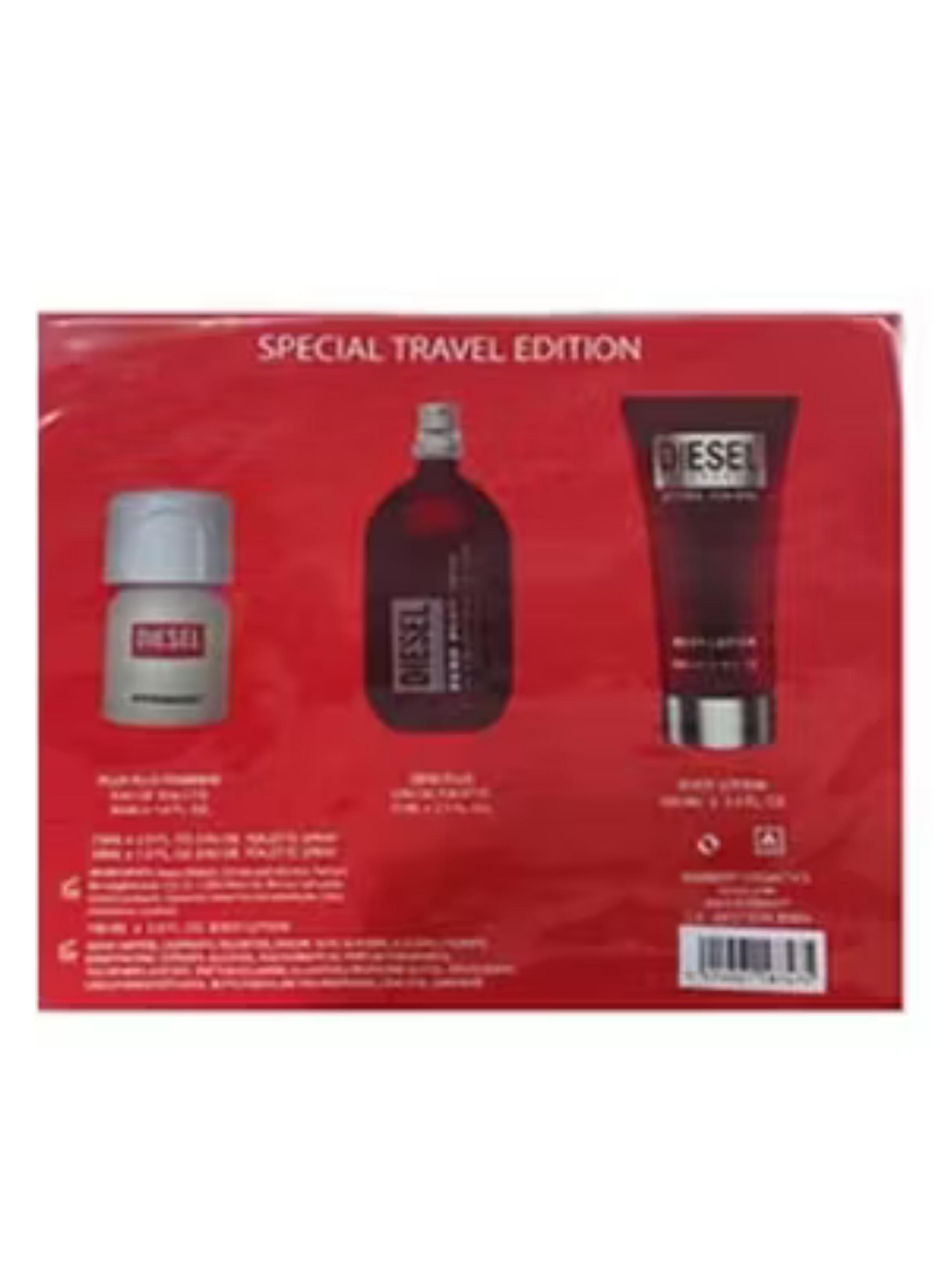 DIESEL ZERO PLUS WOMAN EDT 75ML+30ML+BL 100ML-2