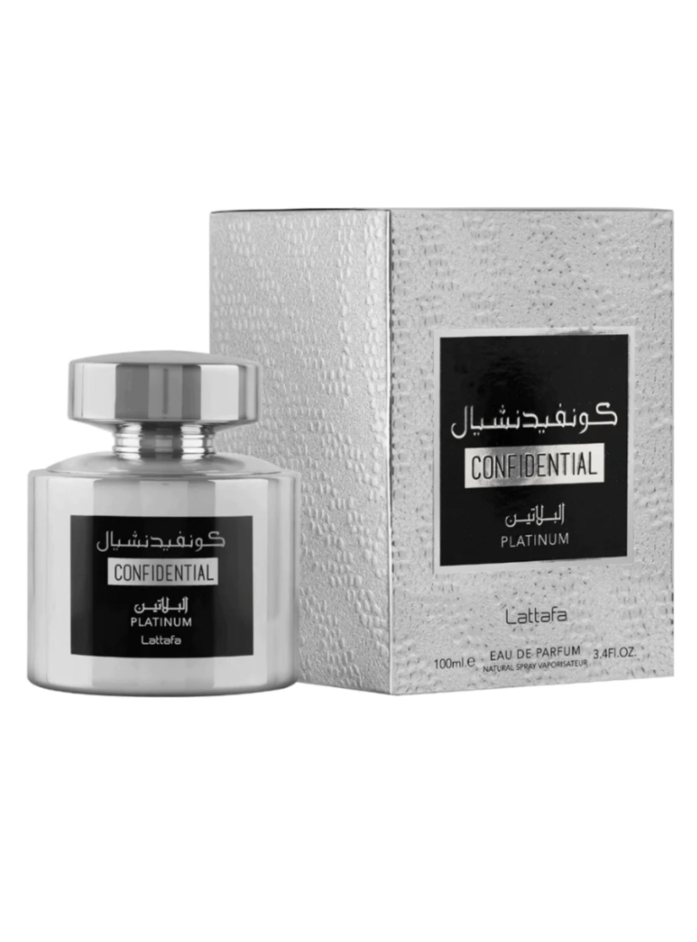 LATTAFA CONFIDENTIAL PLATINUM EDP 100ML-0
