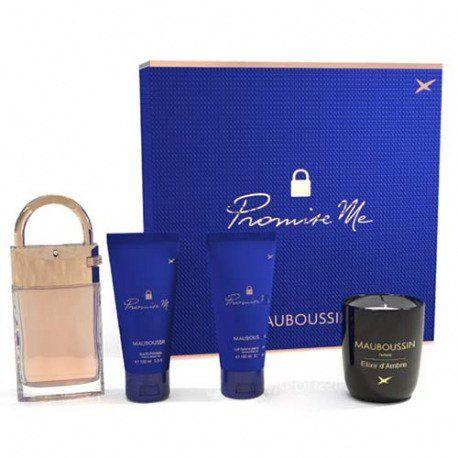 Mauboussin Promise Me 90Ml Edp+Sg 100Ml+Bl 100Ml+Candle-4