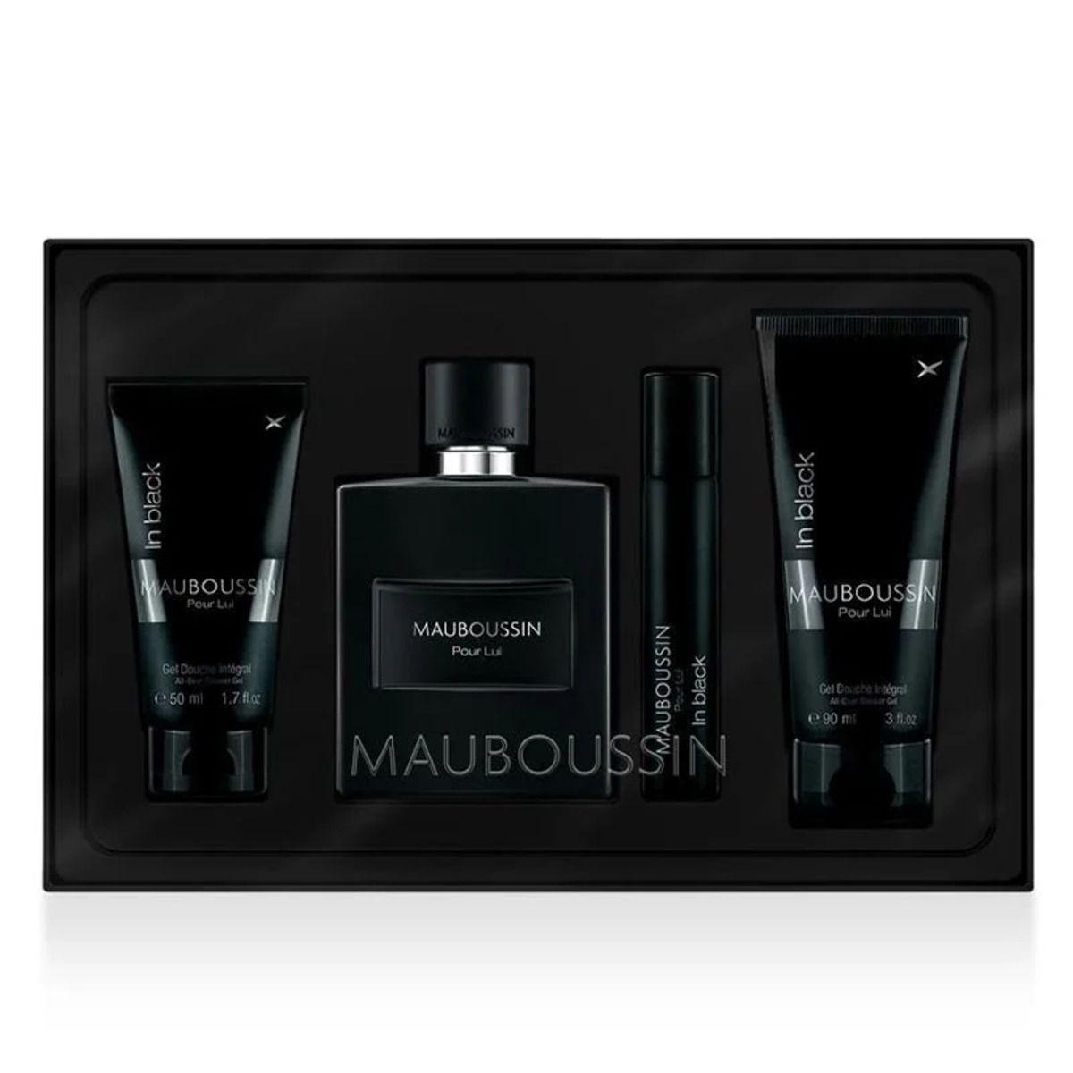 MAUBOUSSIN POUR LUI IN BLACK EDP 100ML+20ML+SG 50ML+SG 90ML-0