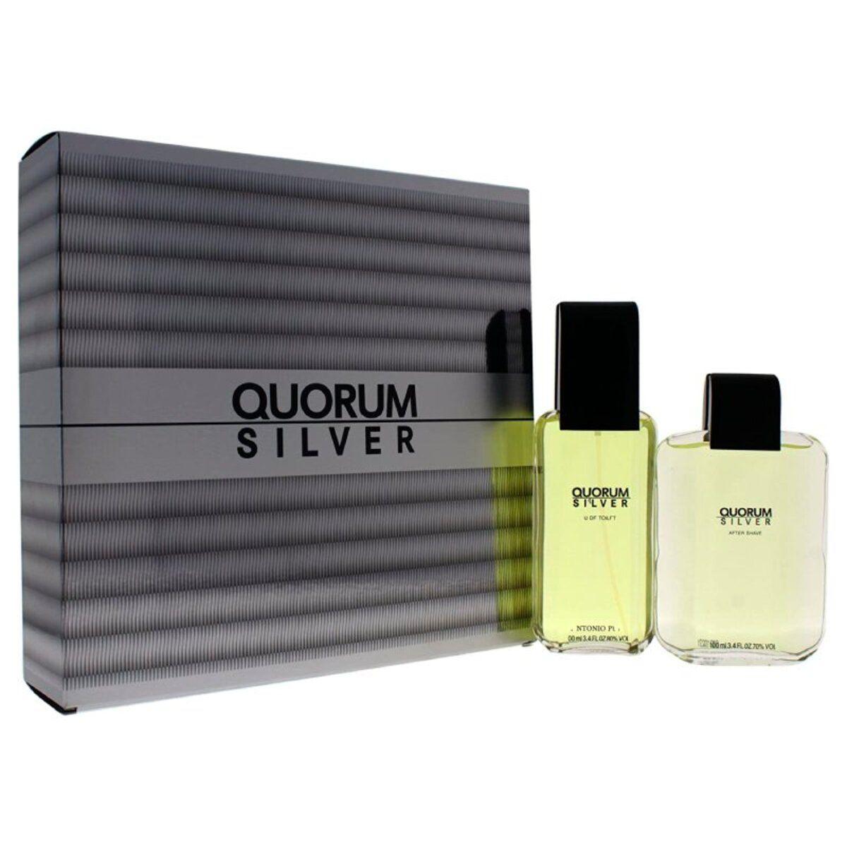 ANTONIO PUIG QUORUM SILVER 100ML SET VARON-4