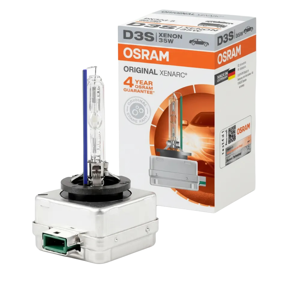 Ampolleta De Xenon OSRAM D3s ORIGINAL 4300k 35w-0