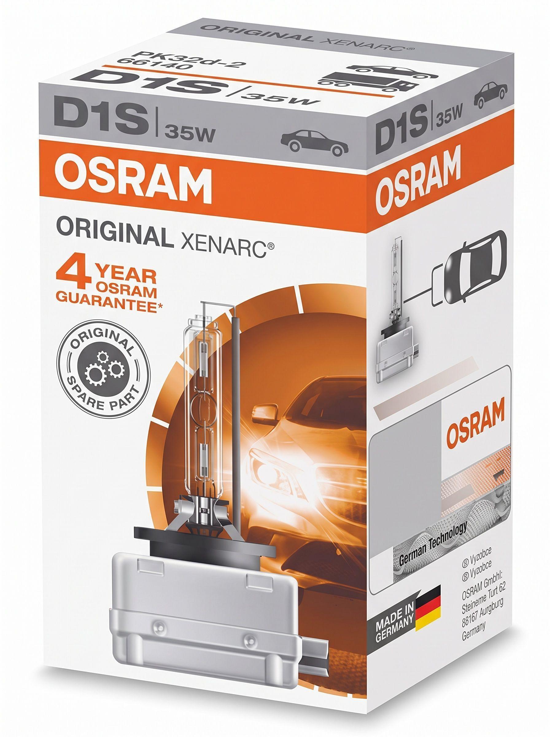 Ampolleta Xenon OSRAM D1S 66140 35W 6000K Original-3