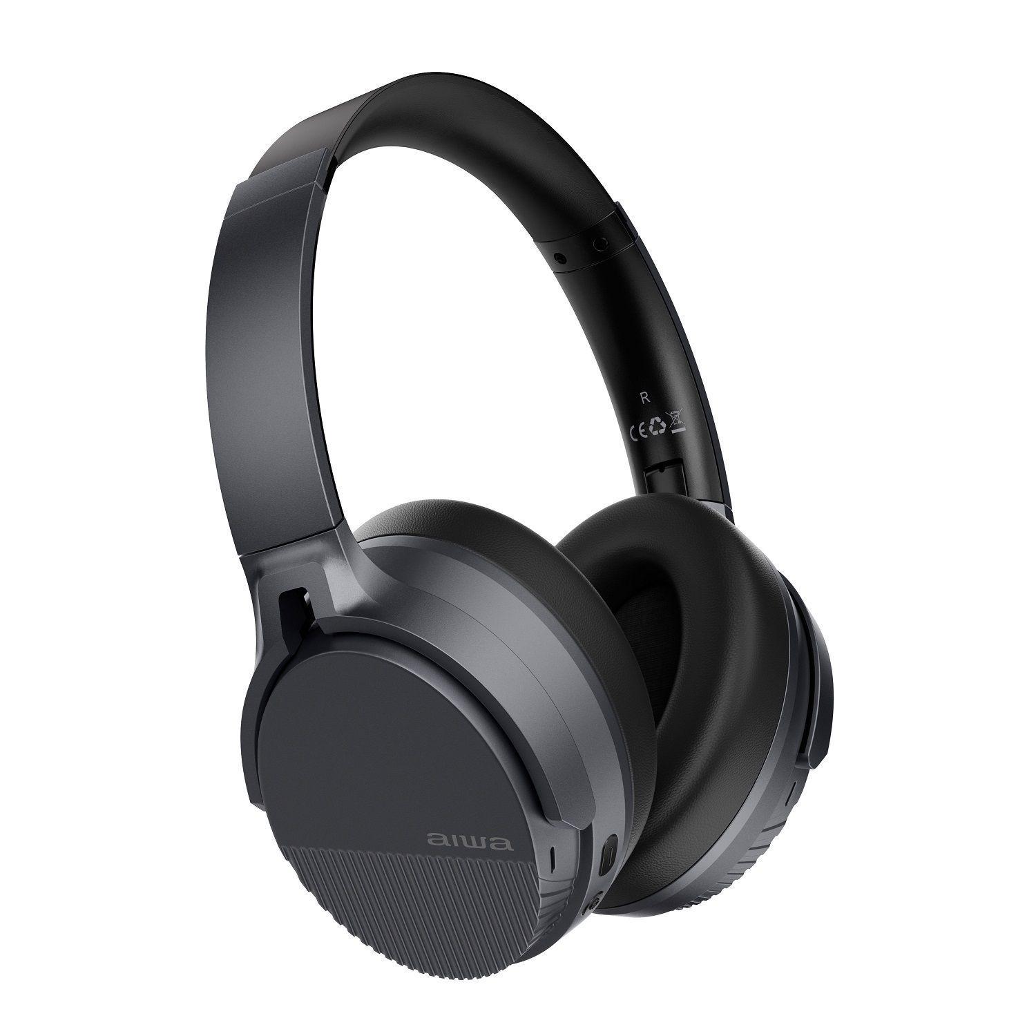 Audífonos Bluetooth Over Ear Aiwa Cancelación de Ruido y Micrófono NC2040-3