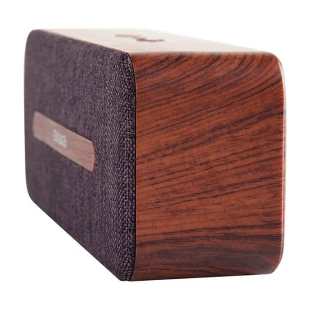 Parlante Portátil Bluetooth Aiwa Elegante Madera Café AWP70BT-5