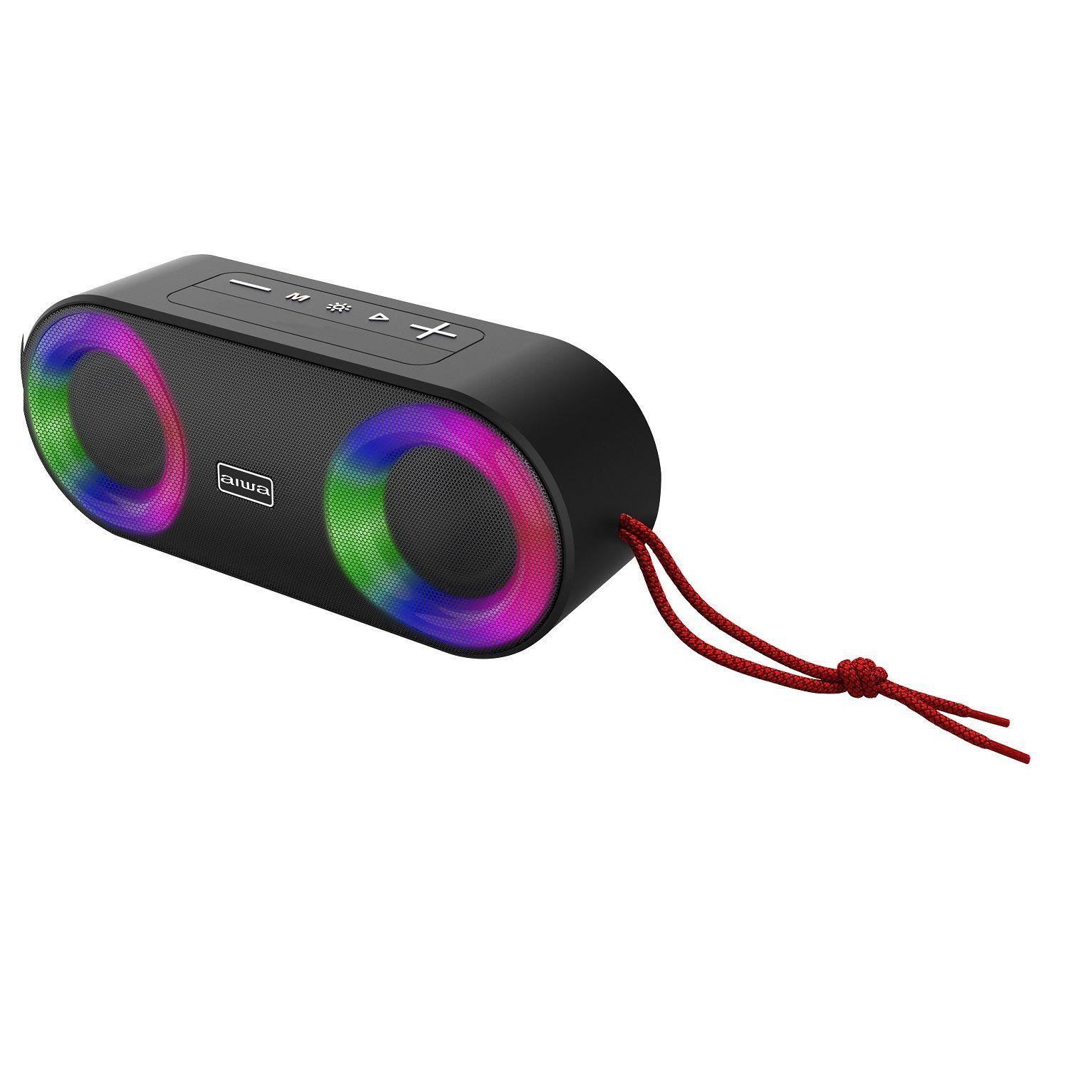 Parlante Portátil Bluetooth Aiwa 20w Ipx5 Radio Fm Aw sj215-3