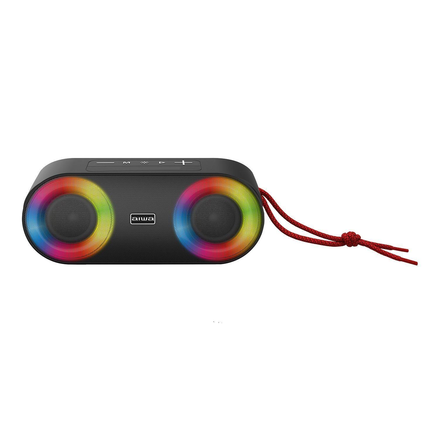 Parlante Portátil Bluetooth Aiwa 20w Ipx5 Radio Fm Aw sj215-2